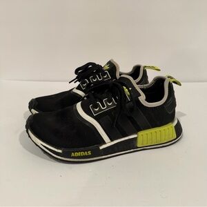 Adidas NMD’s for woman or men.Sneakers in Black and Neon Green.